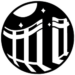 Logo de la collection Passages imaginaires composé d'un portail s'ouvrant sur un clair de lune étoilé.