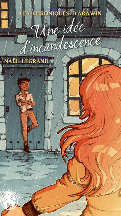 Couverture de "Une idée d'incandescence", par Naël Legrand, dessin de Mistéxpi, YBY Éditions.