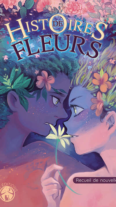 Couverture de "Histoires de fleurs", dessin de Caly, YBY Éditions