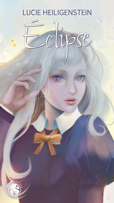 Couverture de "Éclipse", par Lucie Heiligenstein, dessin de Céli'arts, YBY Éditions.