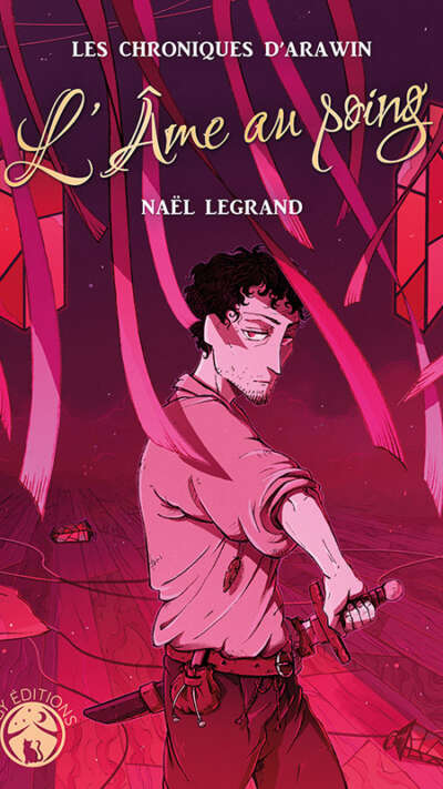 Couverture de "L'Âme au poing", par Naël Legrand, dessin de Mistéxpi, YBY Éditions.